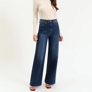 Daze High Waisted Wide Leg Jeans